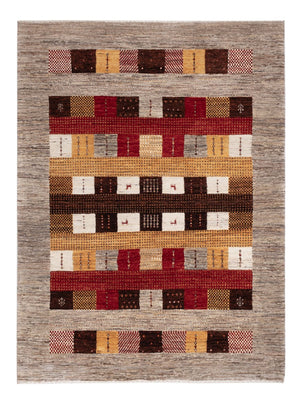 Gabbeh Rug - Loribaft Indus - 193 x 145 cm - multicolored