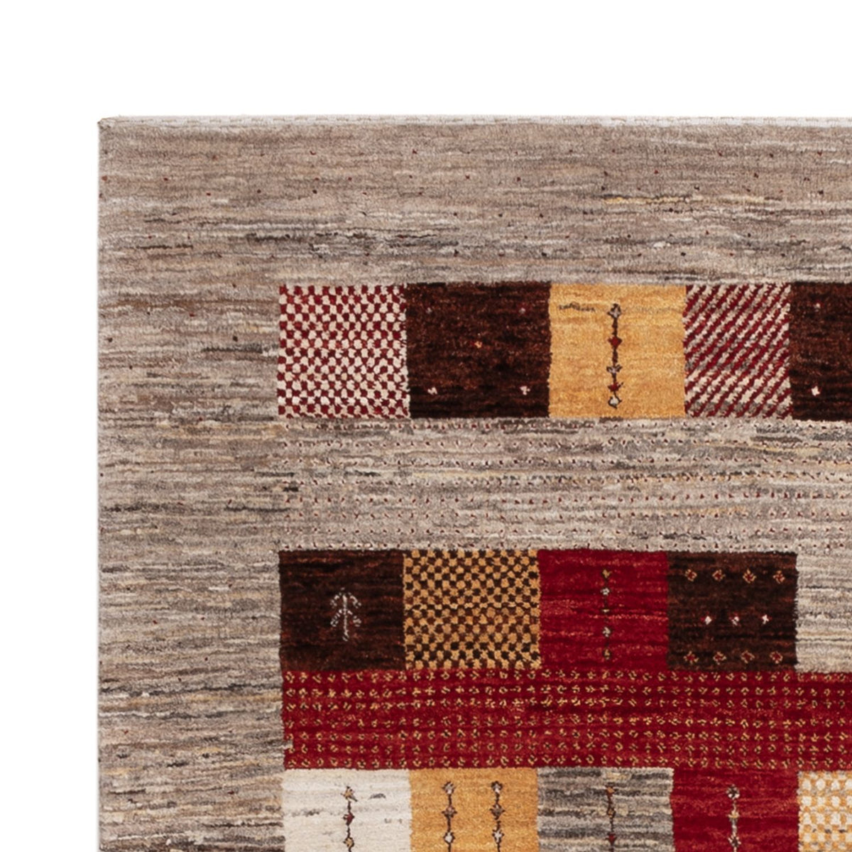 Gabbeh Rug - Loribaft Indus - 193 x 145 cm - multicolored