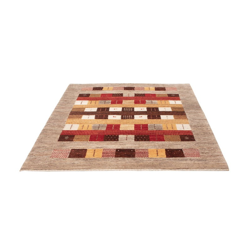 Gabbeh Rug - Loribaft Indus - 193 x 145 cm - multicolored