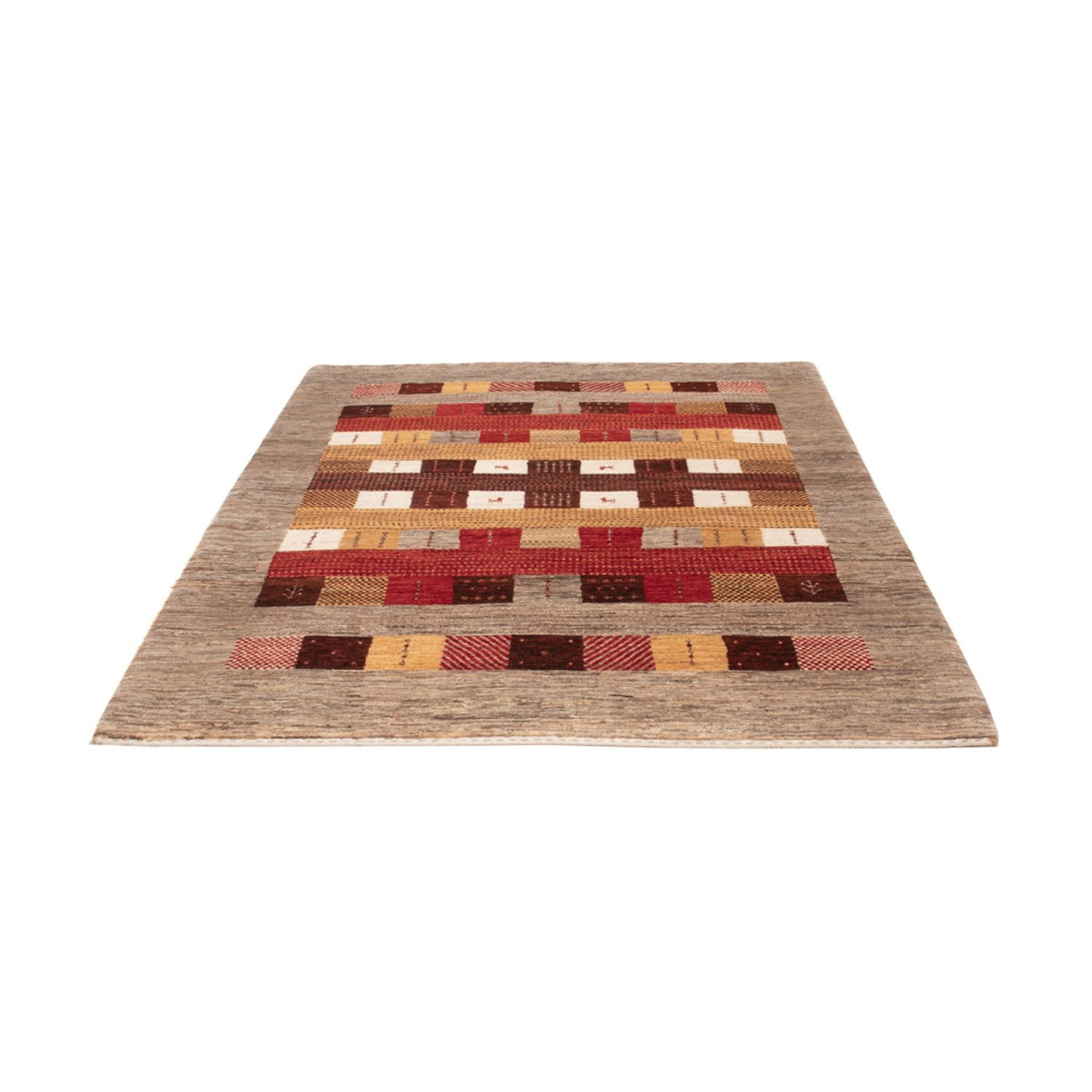 Gabbeh Rug - Loribaft Indus - 209 x 152 cm - multicolored