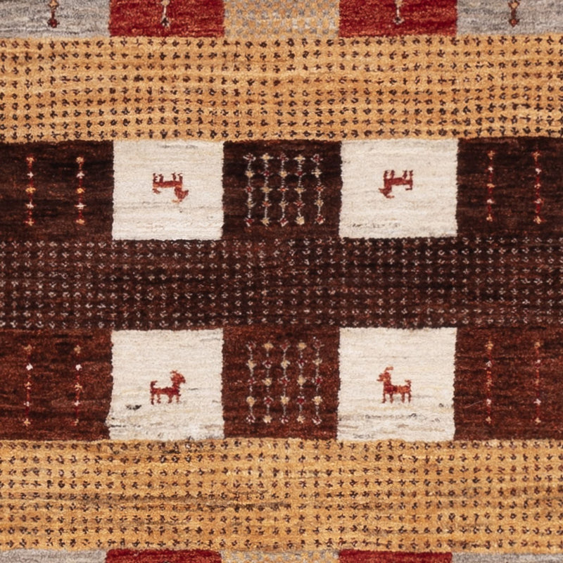 Gabbeh Rug - Loribaft Indus - 205 x 150 cm - multicolored