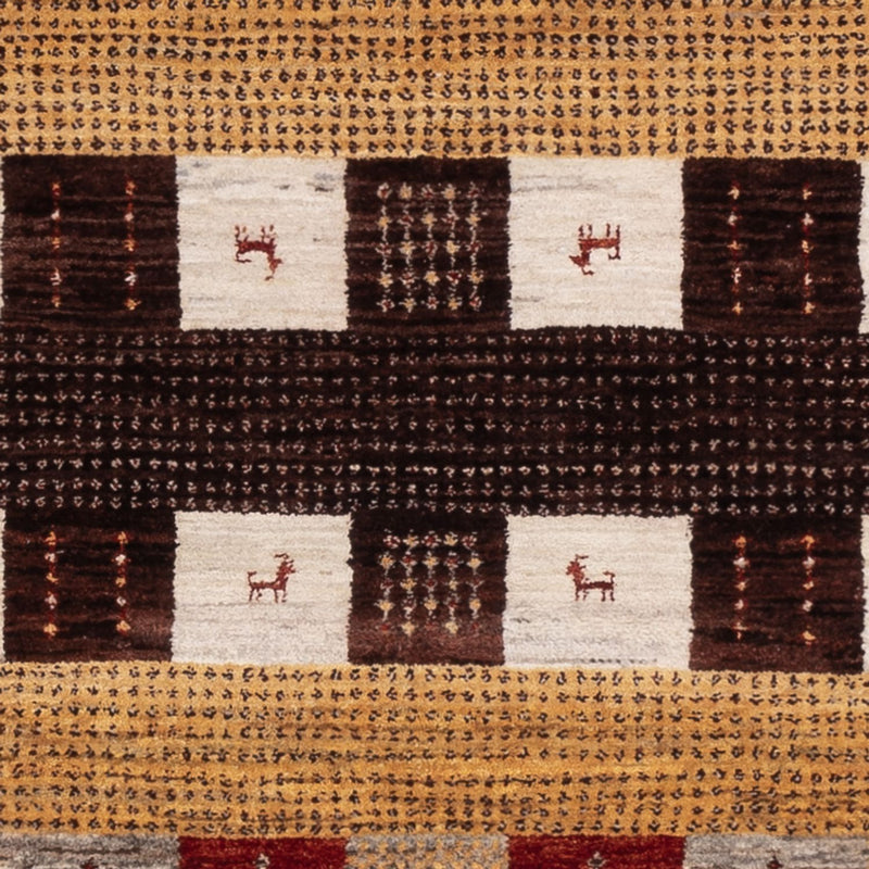 Gabbeh Rug - Loribaft Indus - 205 x 144 cm - multicolored