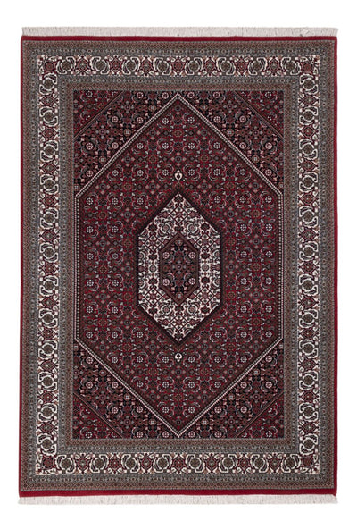 Indo Bidjar Rug 142x201cm - Oriental Rug - dark brown