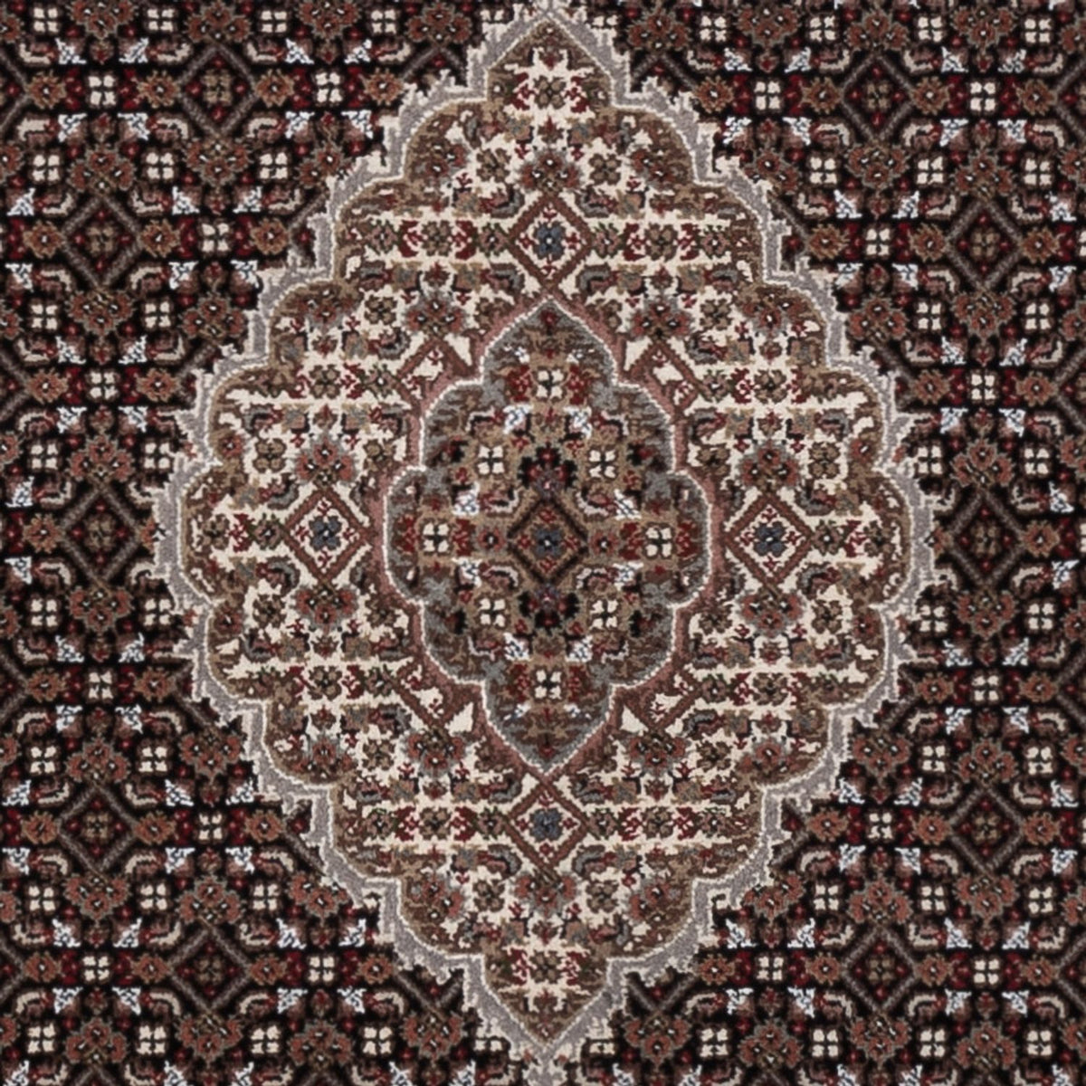 Oriental Rug - Tabriz - 196 x 141 cm - dark grey