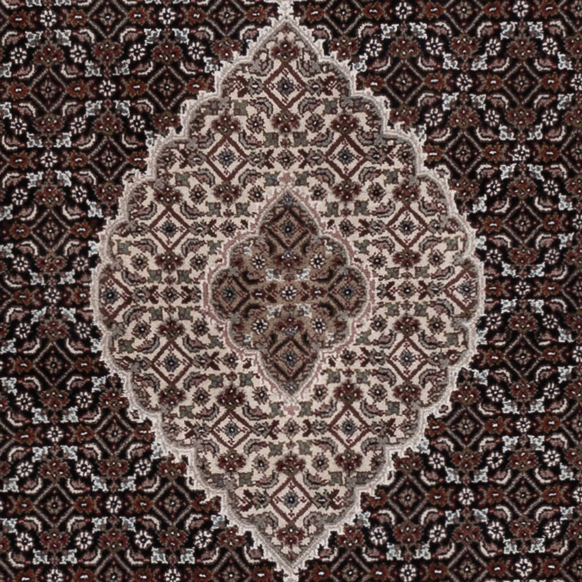 Oriental Rug - Tabriz - 204 x 141 cm - dark grey