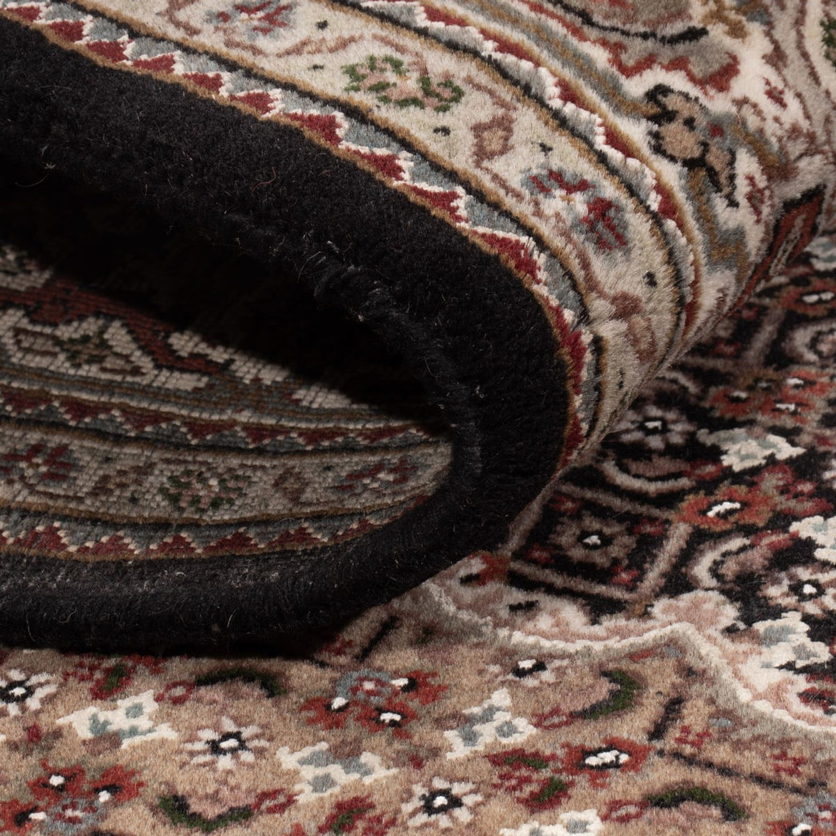 Oriental Rug - Tabriz - 204 x 141 cm - dark grey