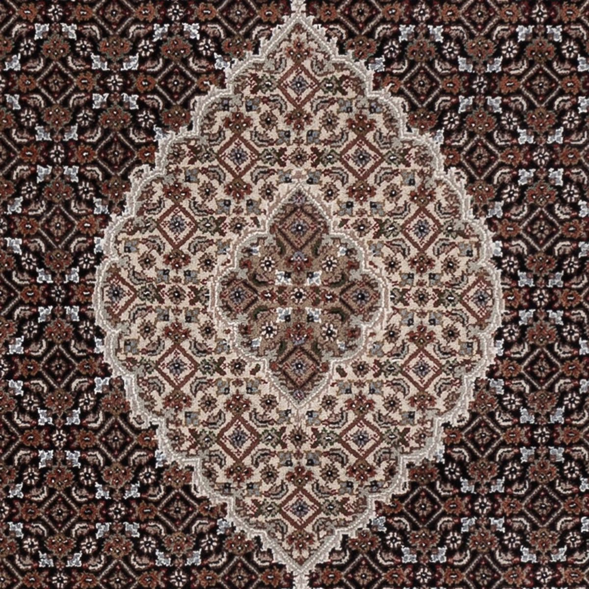 Oriental Rug - Tabriz - 205 x 143 cm - dark grey