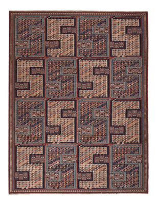 Kelim Rug - Oriental - Soumak - 207 x 165 cm - dark beige