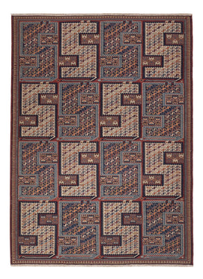 Kelim Rug - Oriental - Soumak - 215 x 159 cm - dark beige