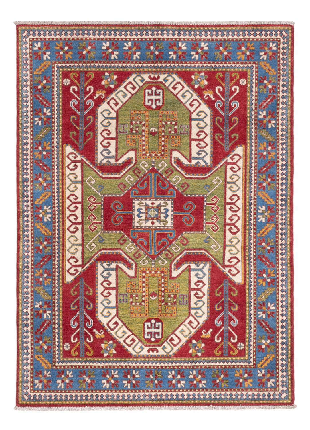 Ziegler Rug - Kazak - 202 x 143 cm - multicolored