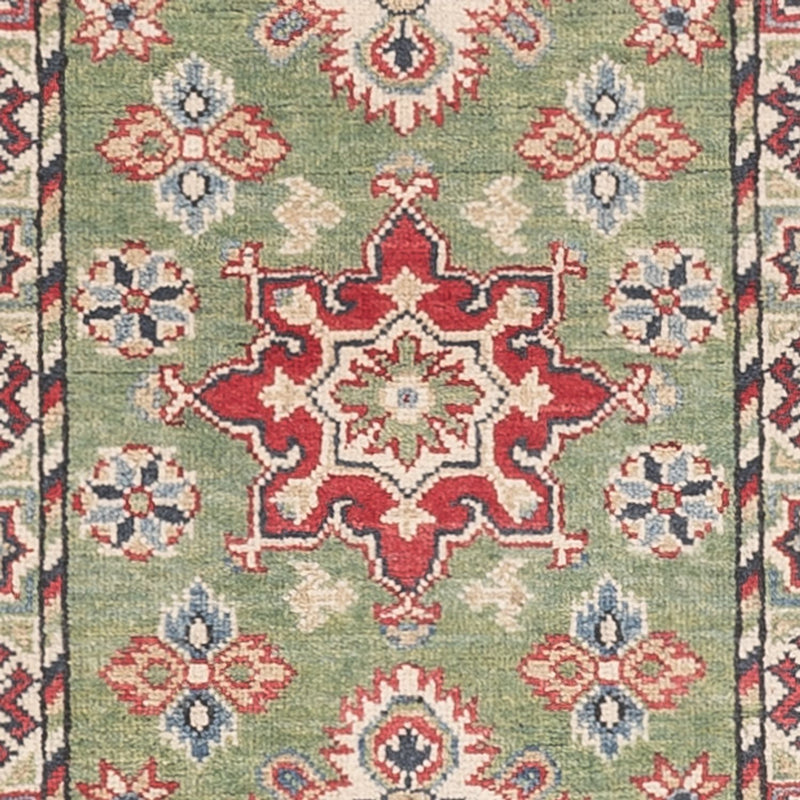Runner Ziegler Rug - Kazak - 181 x 64 cm - light green