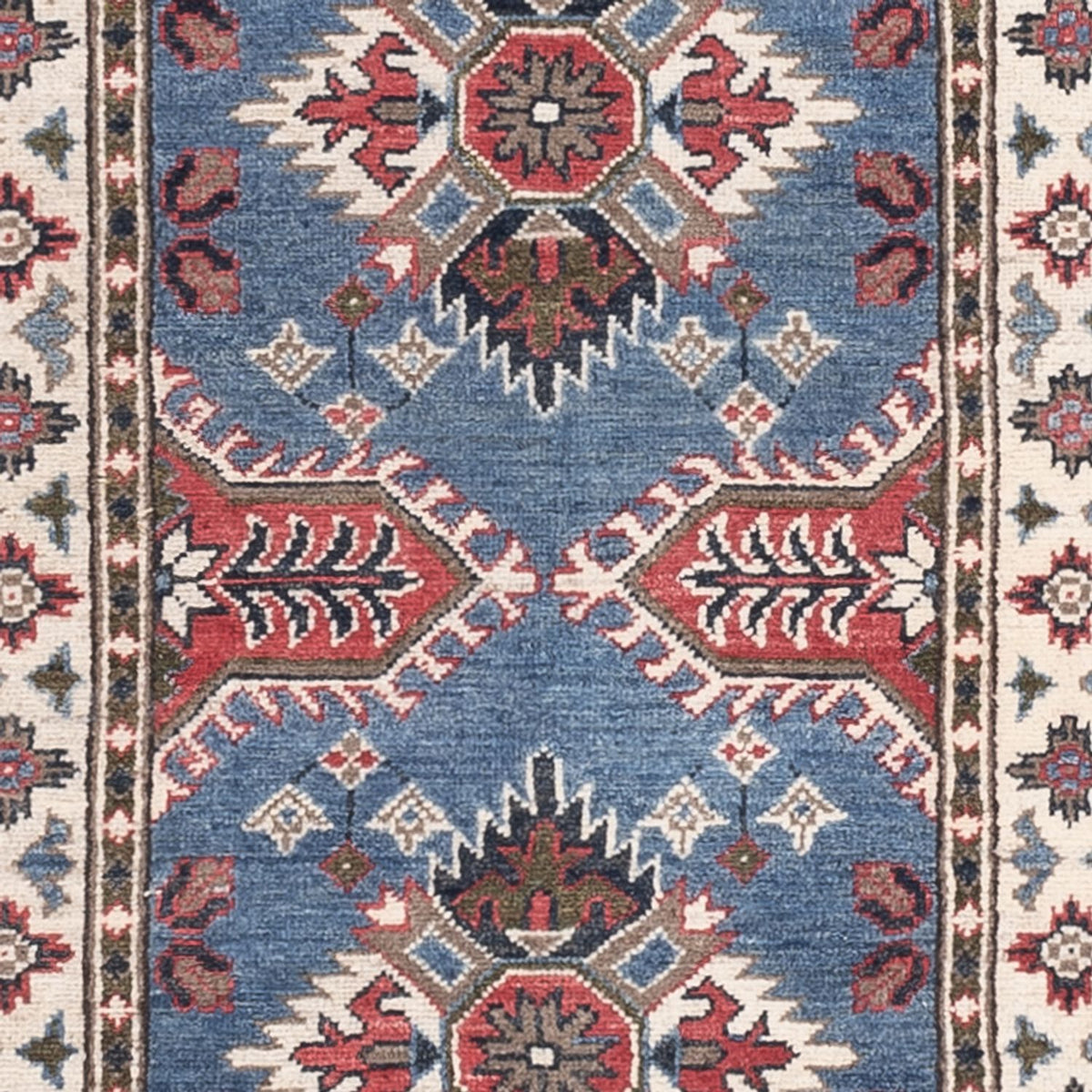 Runner Ziegler Rug - Kazak - 288 x 82 cm - blue