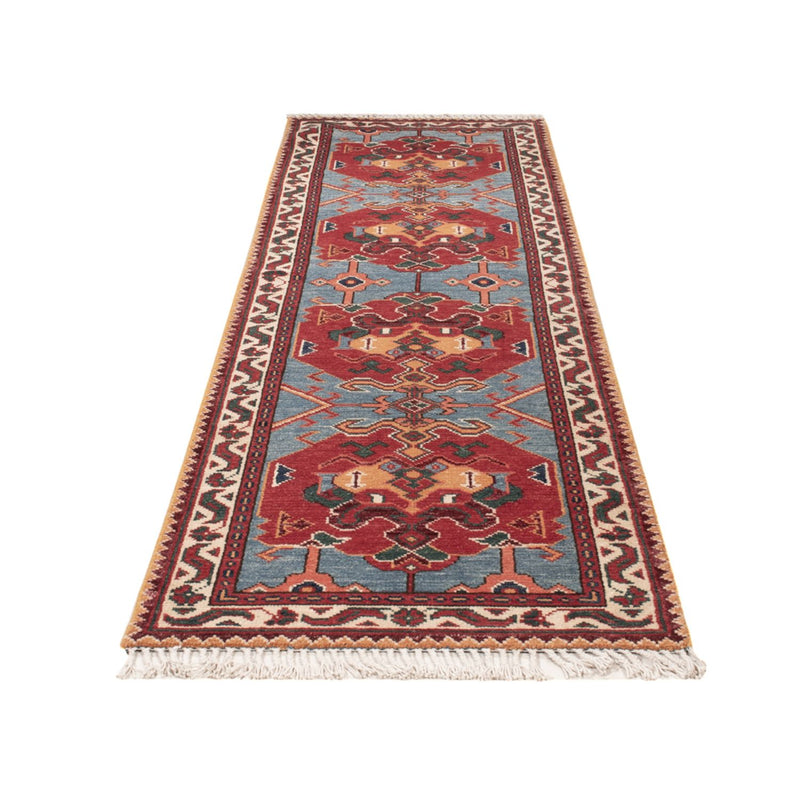 Runner Ziegler Rug - Kazak - 287 x 77 cm - blue