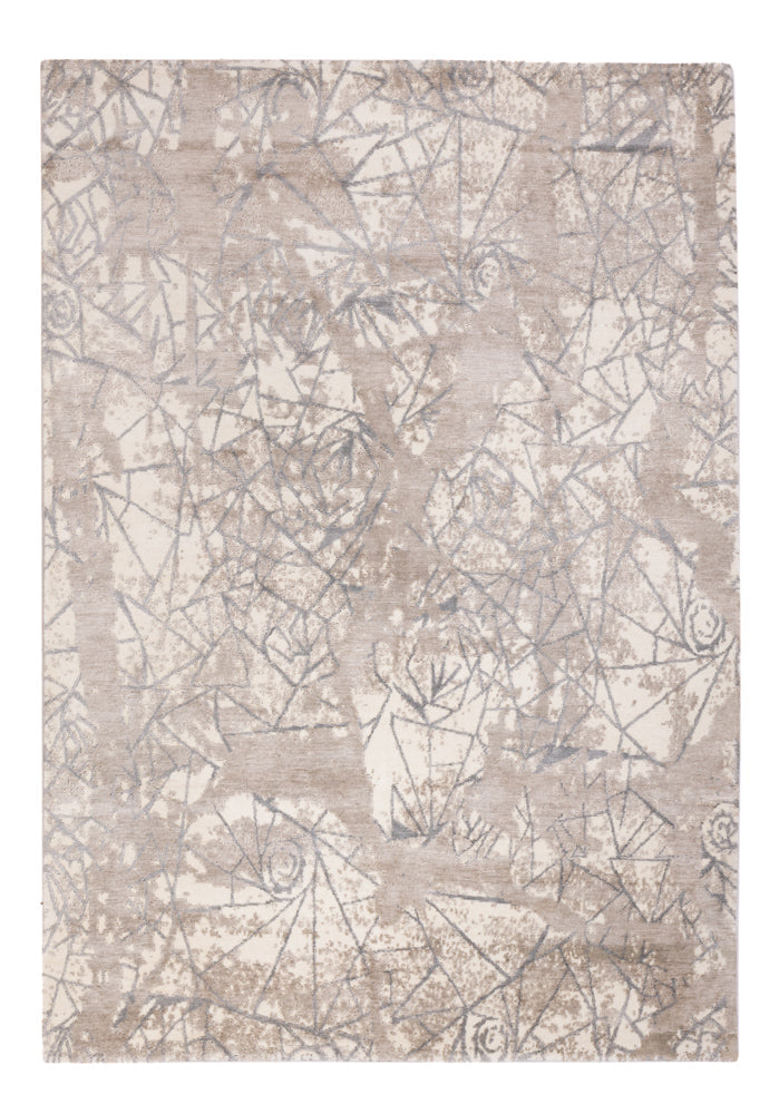 Designer Rug - 242 x 174 cm - light grey