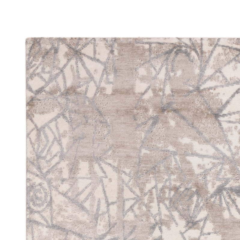 Designer Rug - 242 x 174 cm - light grey