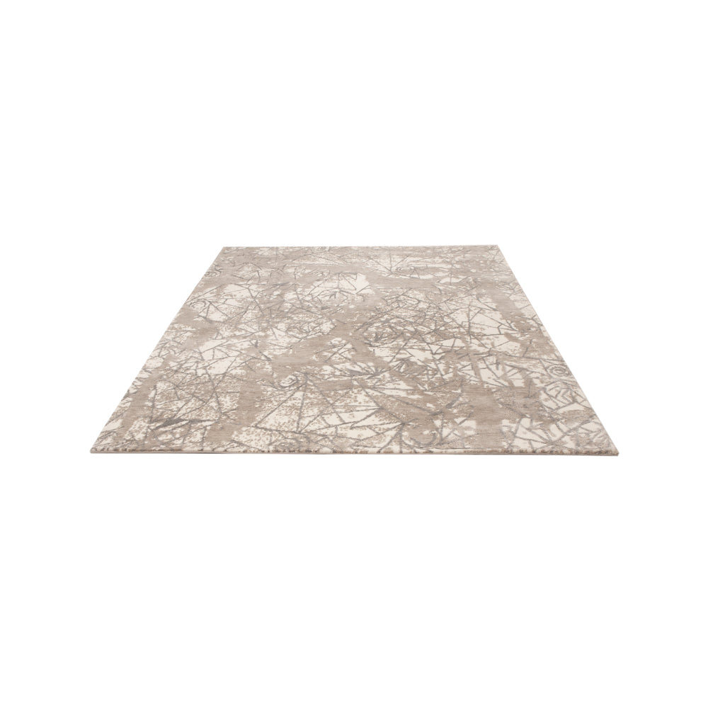 Designer Rug - 242 x 174 cm - light grey