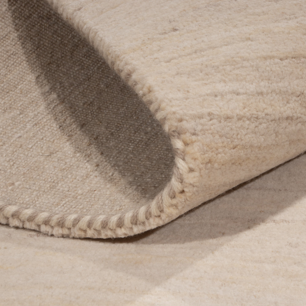 Gabbeh Rug - Loribaft Indus - 244 x 174 cm - light beige