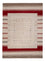 Gabbeh Rug - Loribaft Indus - 242 x 176 cm - light beige