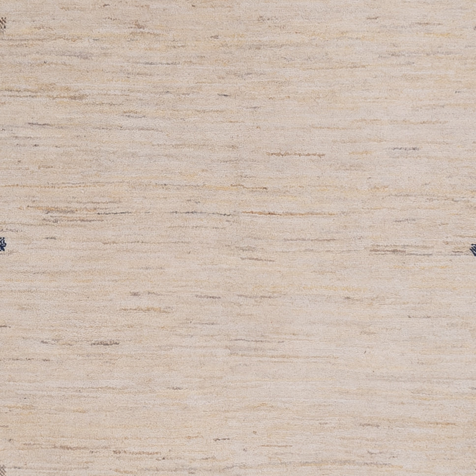 Gabbeh Rug - Loribaft Indus - 242 x 176 cm - light beige