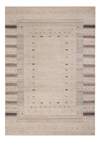 Gabbeh Rug - Loribaft Indus - 246 x 176 cm - light beige