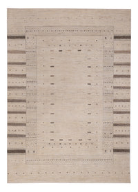 Gabbeh Rug - Loribaft Indus - 245 x 174 cm - light beige