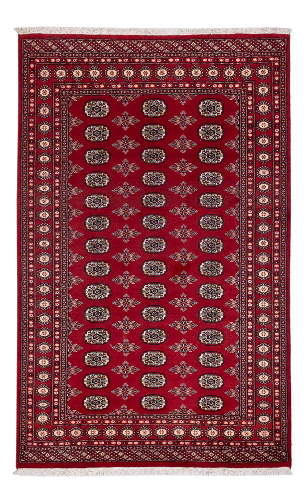 Pakistani Rug - 244 x 154 cm - red