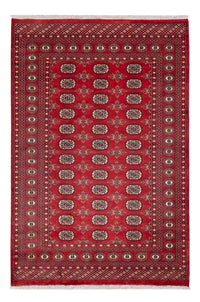 Pakistani Rug - 237 x 158 cm - red