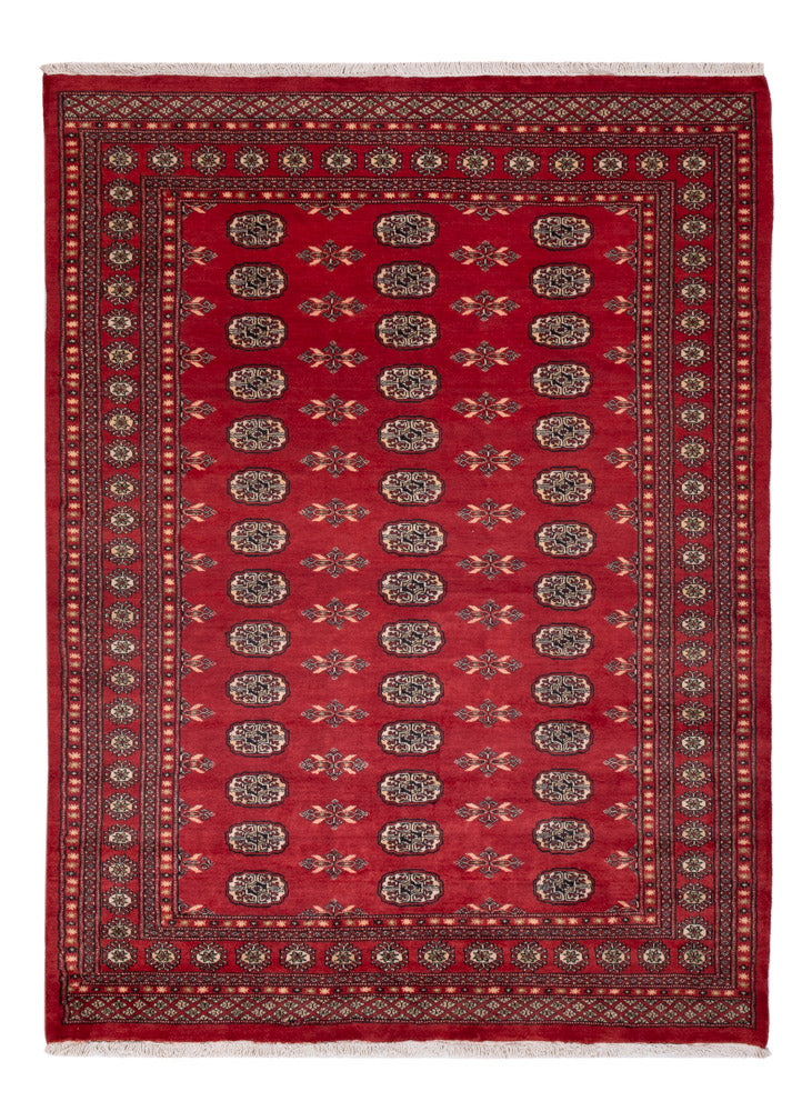 Pakistani Rug - 231 x 172 cm - red