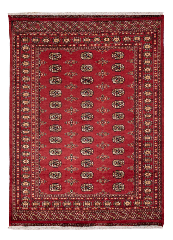 Pakistani Rug - 241 x 173 cm - red