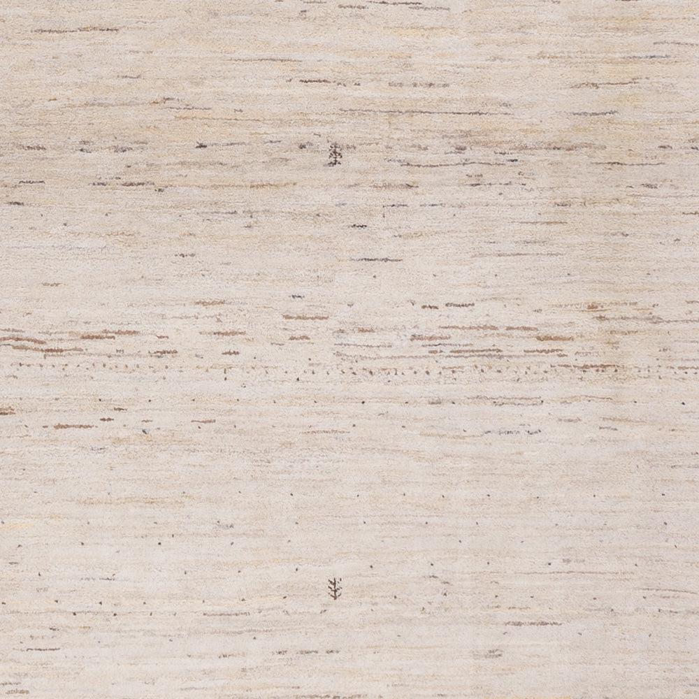 Gabbeh Rug - Loribaft Indus square  - 246 x 249 cm - light beige