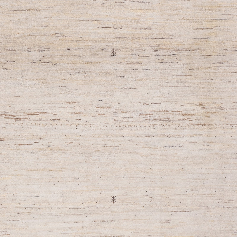 Gabbeh Rug - Loribaft Indus square  - 246 x 249 cm - light beige