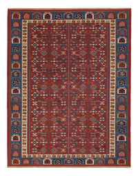 Kelim Rug - Oriental - Soumak - 228 x 175 cm - rust