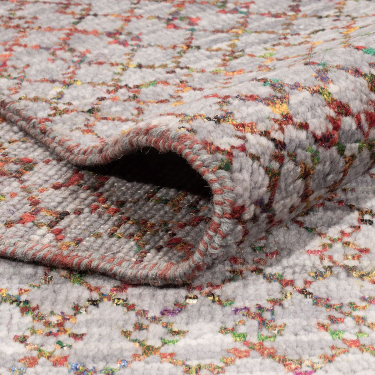 Designer Rug - 300 x 250 cm - dark blue