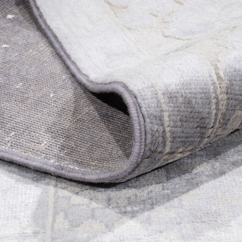 Designer Rug - 295 x 246 cm - silver