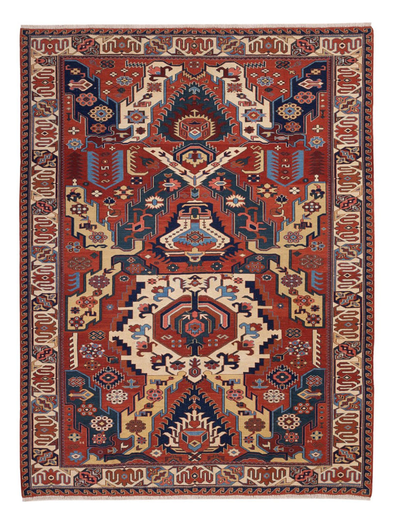 Kelim Rug - Oriental - Soumak - 256 x 194 cm - multicolored