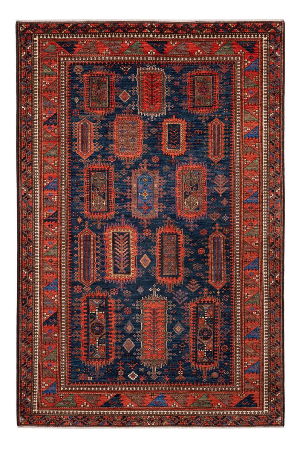 Ziegler Rug - Kazak - 283 x 184 cm - dark blue