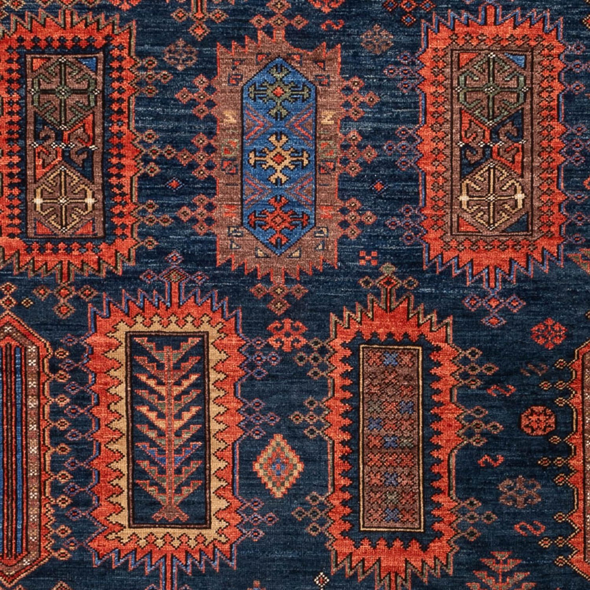 Ziegler Rug - Kazak - 283 x 184 cm - dark blue