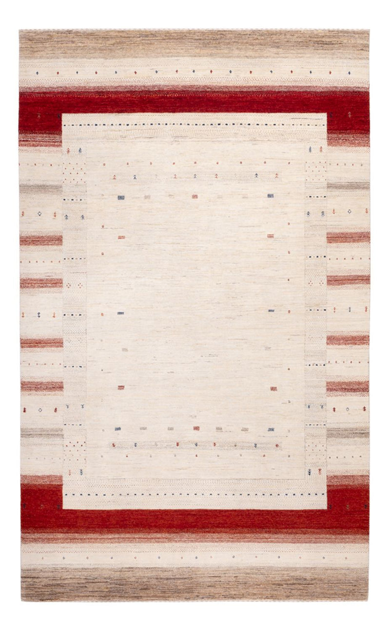Gabbeh Rug - Loribaft Indus - 292 x 185 cm - beige