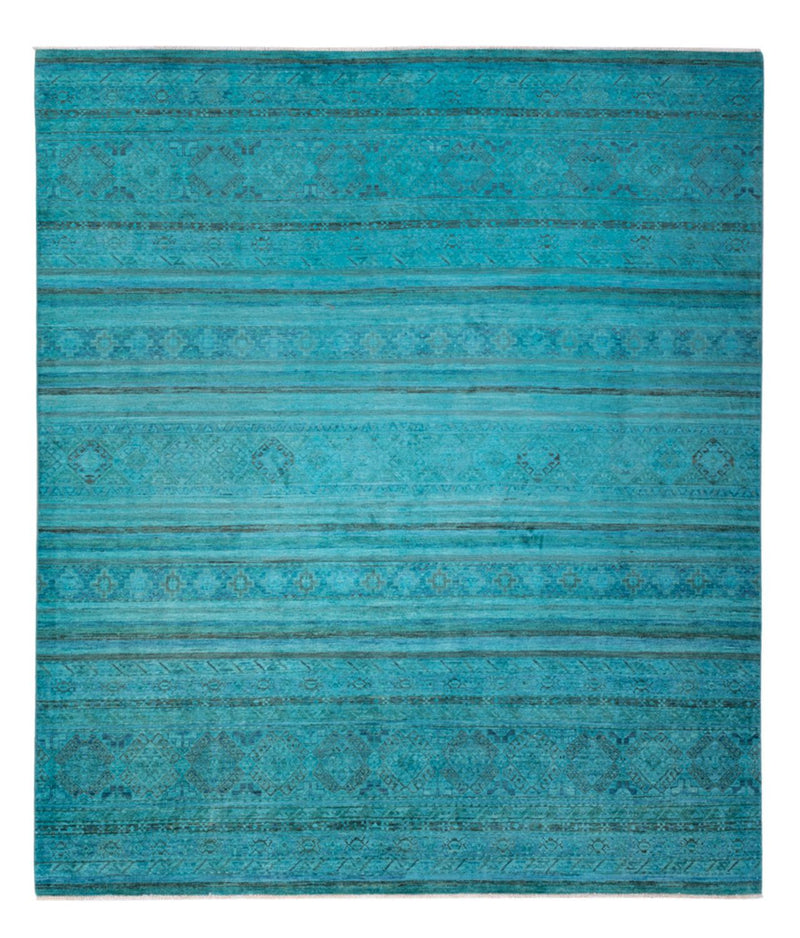 Designer Rug - 294 x 248 cm - turquoise