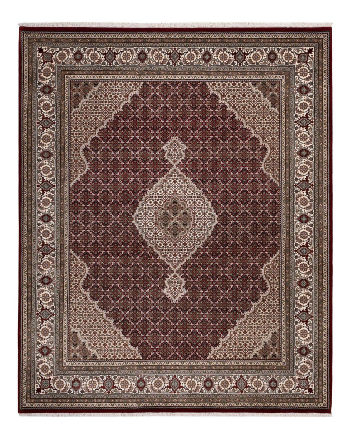 Oriental Rug - Tabriz - 256 x 205 cm - dark beige