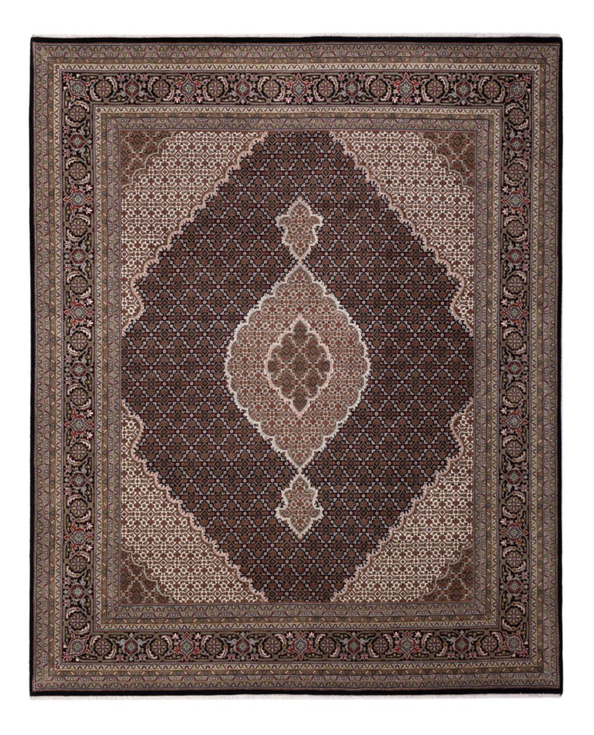 Oriental Rug - Tabriz - 305 x 250 cm - dark beige