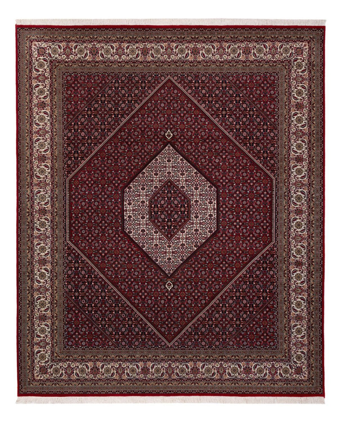 Oriental Rug - Bidjar - Indus - 304 x 251 cm - dark red