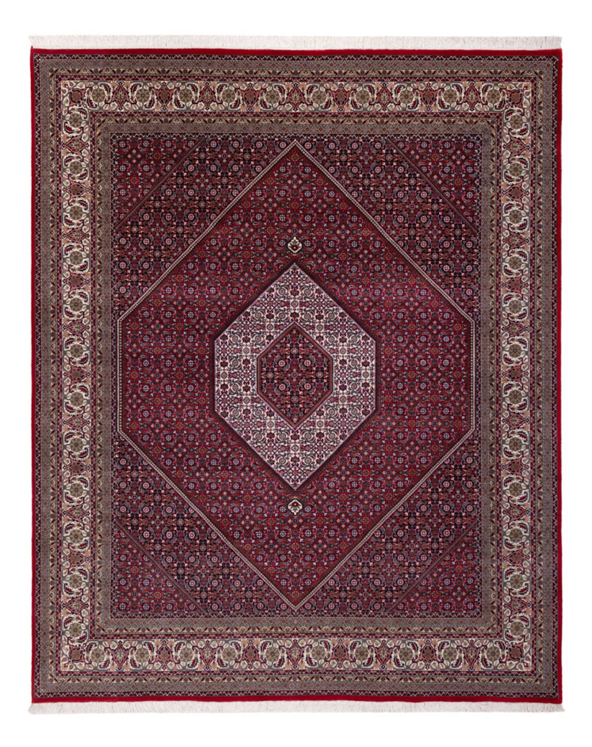 Oriental Rug - Bidjar - Indus - 300 x 247 cm - dark red