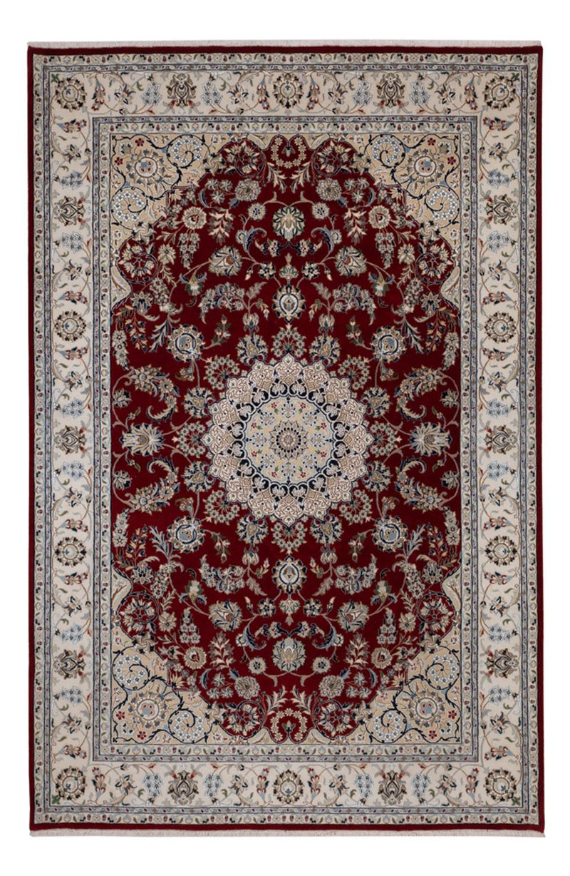 Oriental Rug - Nain - Indus - 303 x 200 cm - dark red