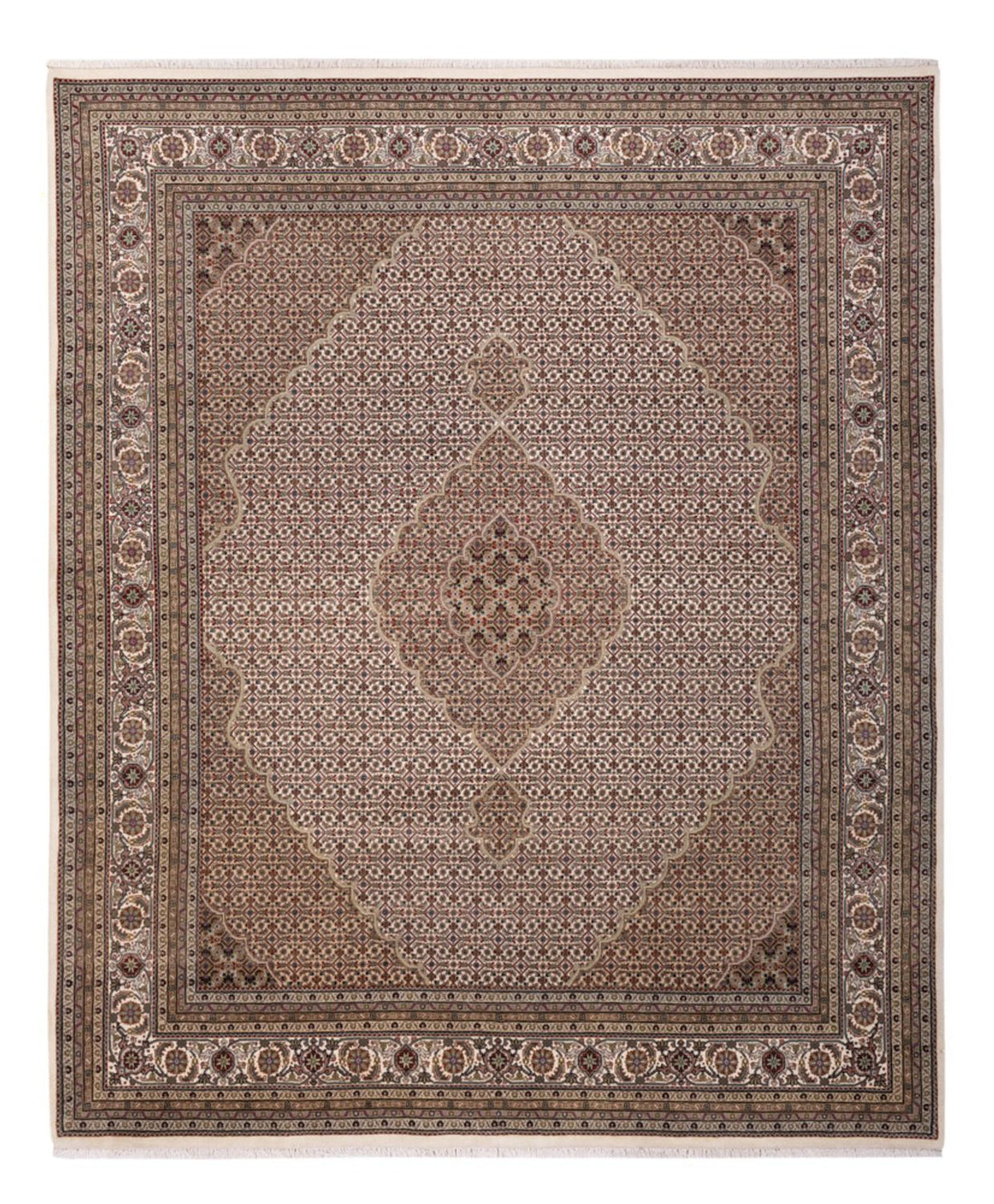 Oriental Rug - Tabriz - 304 x 249 cm - dark beige