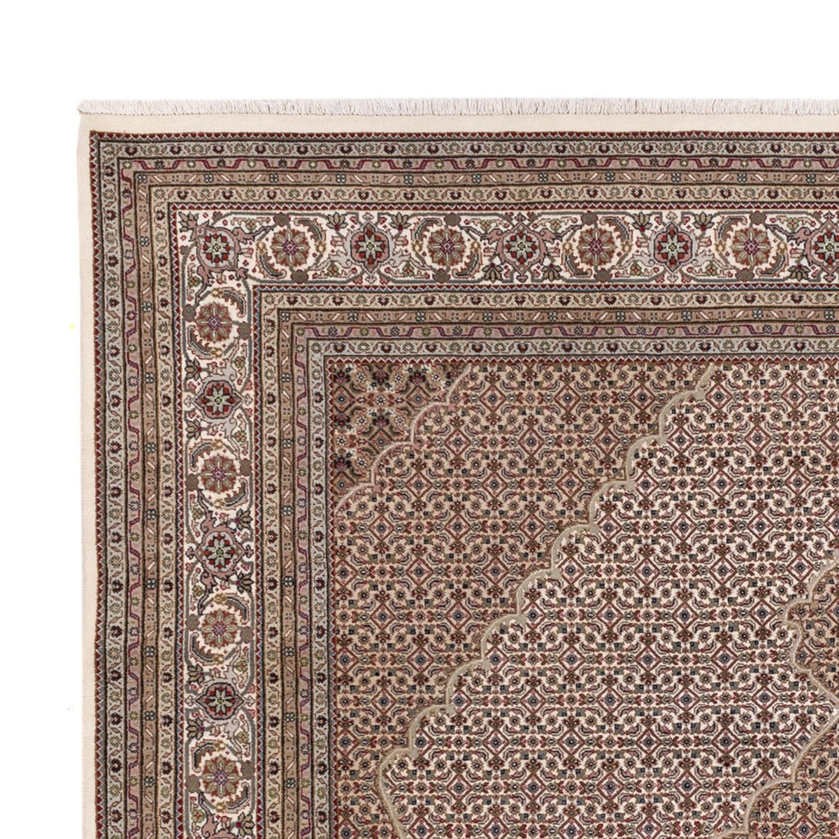 Oriental Rug - Tabriz - 304 x 249 cm - dark beige
