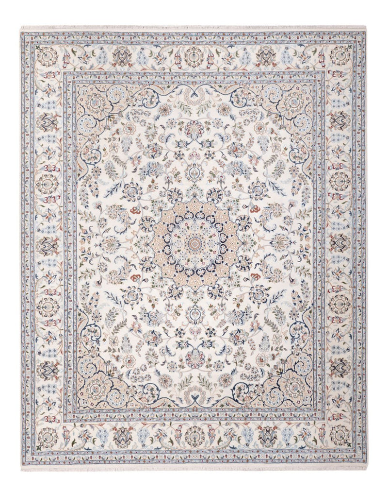 Oriental Rug - Nain - Indus - 303 x 241 cm - white