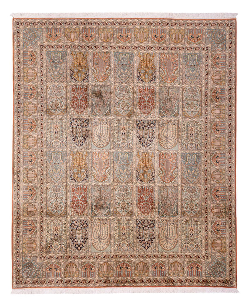 Silk Rug - Kashmir Silk - 307 x 250 cm - multicolored