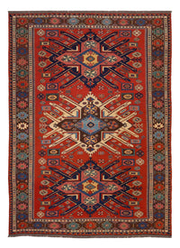 Kelim Rug - Oriental - Soumak - 282 x 198 cm - red