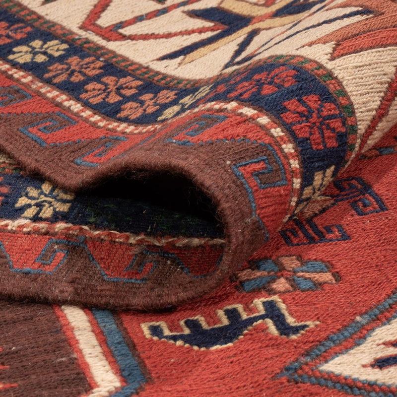 Kelim Rug - Oriental - Soumak - 282 x 198 cm - red